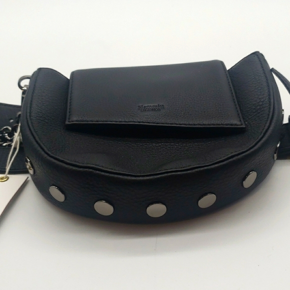 HAMMITT WAIST BAG SIZE 7X4 COLOR BLACK 100% AUTHENTIC NEW - Picture 2 of 11